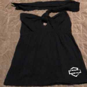 Harley-Davidson black halter